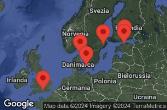 SOUTHAMPTON, ENGLAND, AT SEA, COPENHAGEN, DENMARK, STOCKHOLM, SWEDEN, HELSINKI, FINLAND, TALLINN, ESTONIA, SKAGEN -  DENMARK