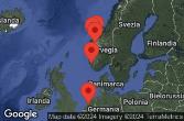 AMSTERDAM, HOLLAND, AT SEA, ALESUND, NORWAY, OLDEN, NORWAY, MOLDE, NORWAY, STAVANGER, NORWAY