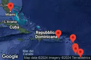 Barbados, Martinica, Saint Lucia, Antigua e Barbuda, Porto Rico, Stati Uniti