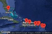 Porto Rico, Isole Vergini americane, Antigua e Barbuda, Saint Kitts e Nevis, Isole Vergini britanniche, Rep. Dominicana, Stati Uniti, Barbados