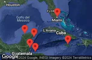 Stati Uniti, Giamaica, Honduras, Belize, Messico, Emirati Arabi Uniti