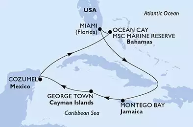 United States,Jamaica,Cayman Islands,Mexico,Bahamas