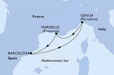 Marseille,Barcelona,Genoa,Marseille