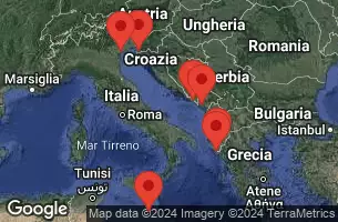  ITALY, SLOVENIA, CROATIA, MONTENEGRO, ALBANIA, GREECE, MALTA