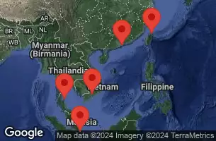  SINGAPORE, THAILAND, VIET NAM, CHINA, TAPEI  KEELUNG   TAIWAN