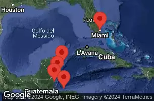 MIAMI, FLORIDA, CRUISING, COZUMEL, MEXICO, BELIZE CITY, BELIZE, ROATAN, HONDURAS, COSTA MAYA, MEXICO