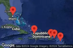 FORT LAUDERDALE, FLORIDA, CRUISING, CHARLOTTE AMALIE, ST. THOMAS, BASSETERRE, ST. KITTS, SAN JUAN, PUERTO RICO, LABADEE, HAITI