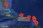 FORT LAUDERDALE, FLORIDA, CRUISING, PHILIPSBURG, ST. MAARTEN, ROSEAU, DOMINICA, BASSETERRE, ST. KITTS, SAN JUAN, PUERTO RICO, PUERTO PLATA, DOMINICAN REP