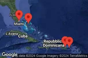 MIAMI, FLORIDA, NASSAU, BAHAMAS, CRUISING, SAN JUAN, PUERTO RICO, CHARLOTTE AMALIE, ST. THOMAS