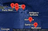 SAN JUAN, PUERTO RICO, ST. CROIX, CHARLOTTE AMALIE, ST. THOMAS, PHILIPSBURG, ST. MAARTEN, FORT DE FRANCE, MARTINIQUE, BRIDGETOWN, BARBADOS, CRUISING